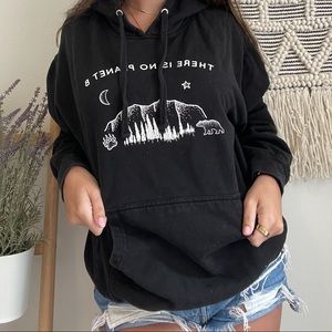 Black hoodie